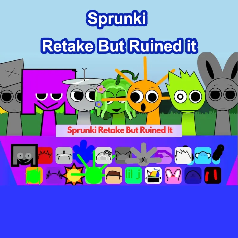 Sprunki Retake But Ruined It